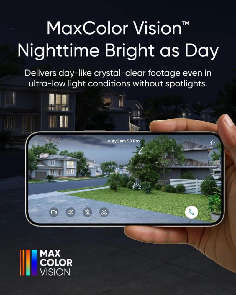 Anker Eufy Security eufyCam S3 Pro komplet 4 kamere + baza