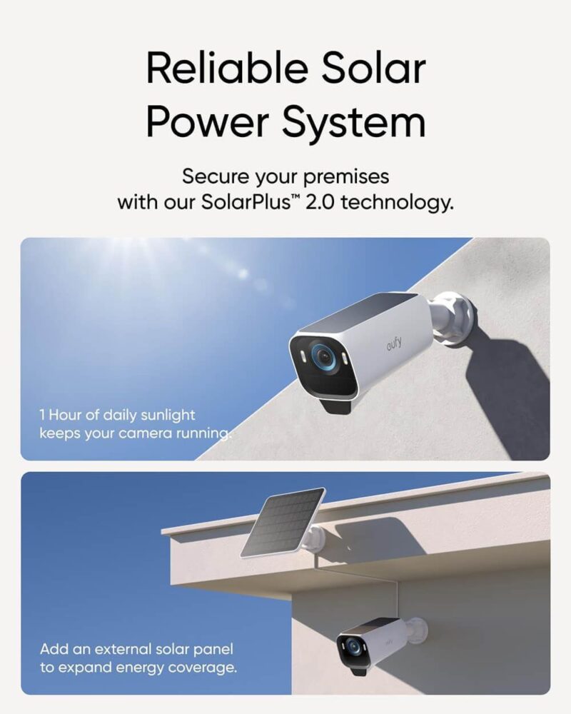 Anker Eufy Security eufyCam S3 Pro komplet 4 kamere + baza
