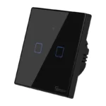 Svetlobno stikalo na dotik WiFi + RF 433 Sonoff T3 EU TX (2-kanalno)