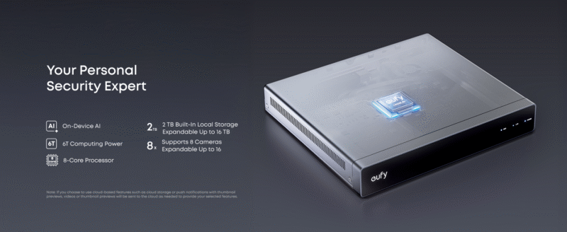 Anker Eufy Video rekorder S4 2TB