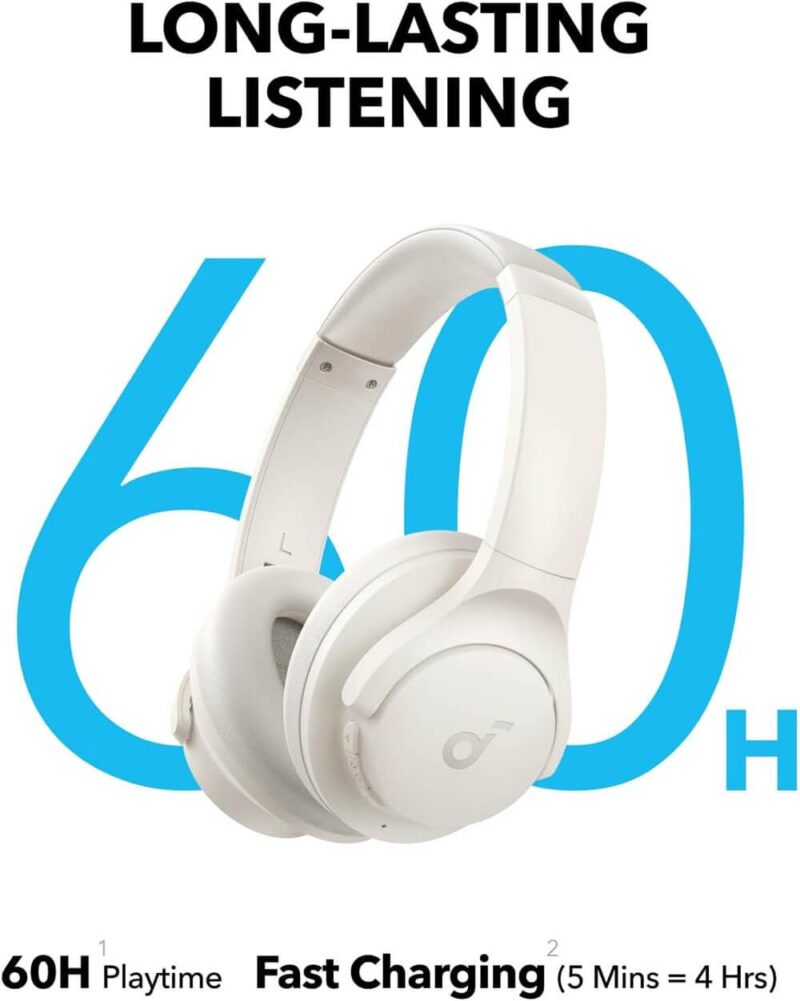 Anker Soundcore Q11i naglavne brezžične slušalke bele