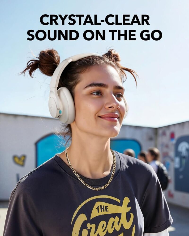 Anker Soundcore Q11i naglavne brezžične slušalke bele